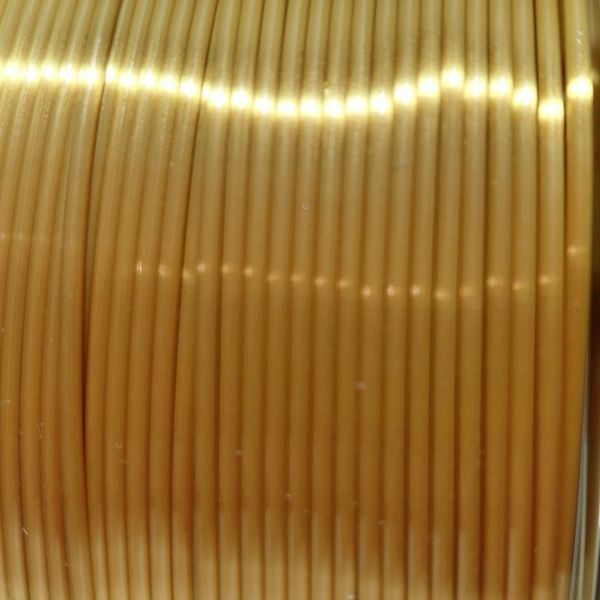 PLA+ Silk філамент 1кг, 1,75мм золотий - пластик для 3D-друку 14131 фото