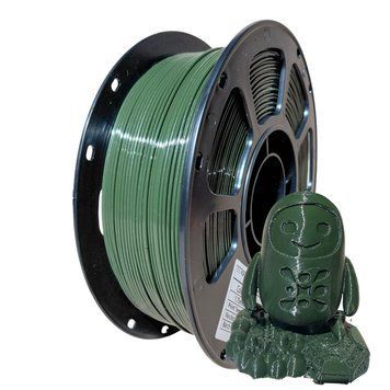 PETG філамент 1кг, 1,75мм темно-зелений - пластик для 3D-друку 14121 фото