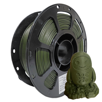 PETG CF філамент 1кг, 1,75мм темний хакі - пластик для 3D-друку 14106 фото